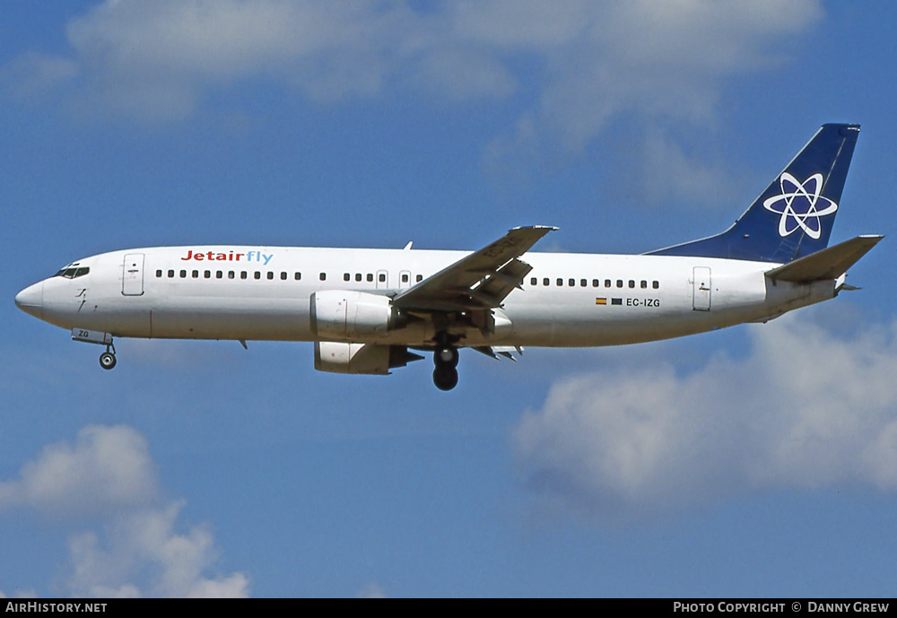 Aircraft Photo of EC-IZG | Boeing 737-46J | Jetairfly | AirHistory.net #396037