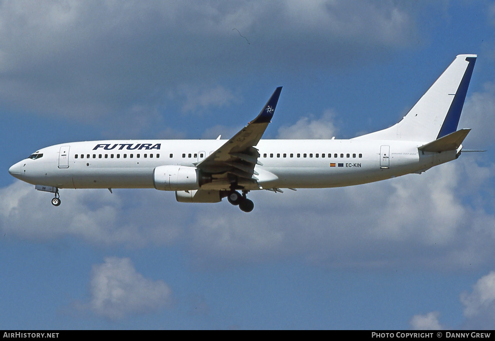 Aircraft Photo of EC-KIN | Boeing 737-86N | Futura International Airways | AirHistory.net #396049