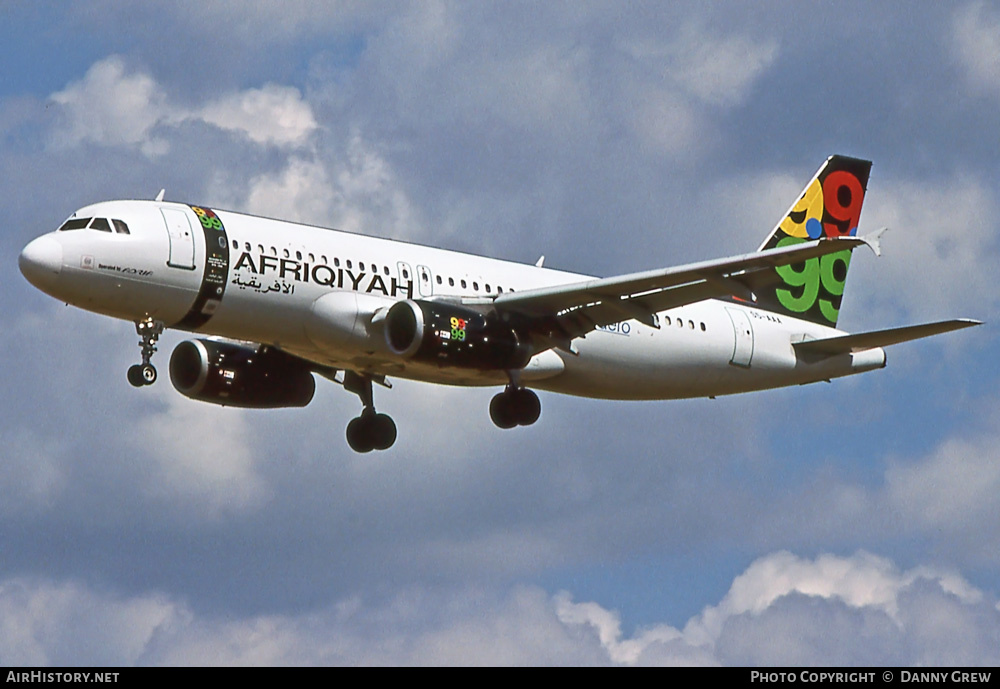Aircraft Photo of S5-AAA | Airbus A320-231 | Afriqiyah Airways | AirHistory.net #396052