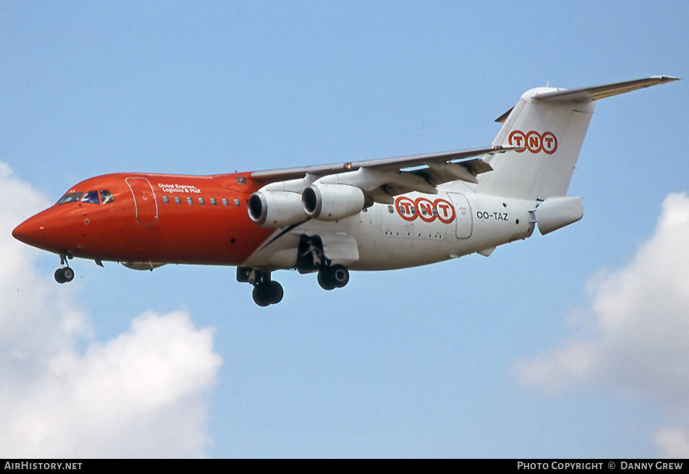 Aircraft Photo of OO-TAZ | British Aerospace BAe-146-200QC | TNT Airways | AirHistory.net #396056