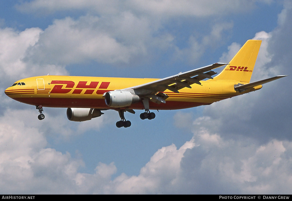 Aircraft Photo of OO-DLE | Airbus A300B4-203(F) | DHL International | AirHistory.net #396058