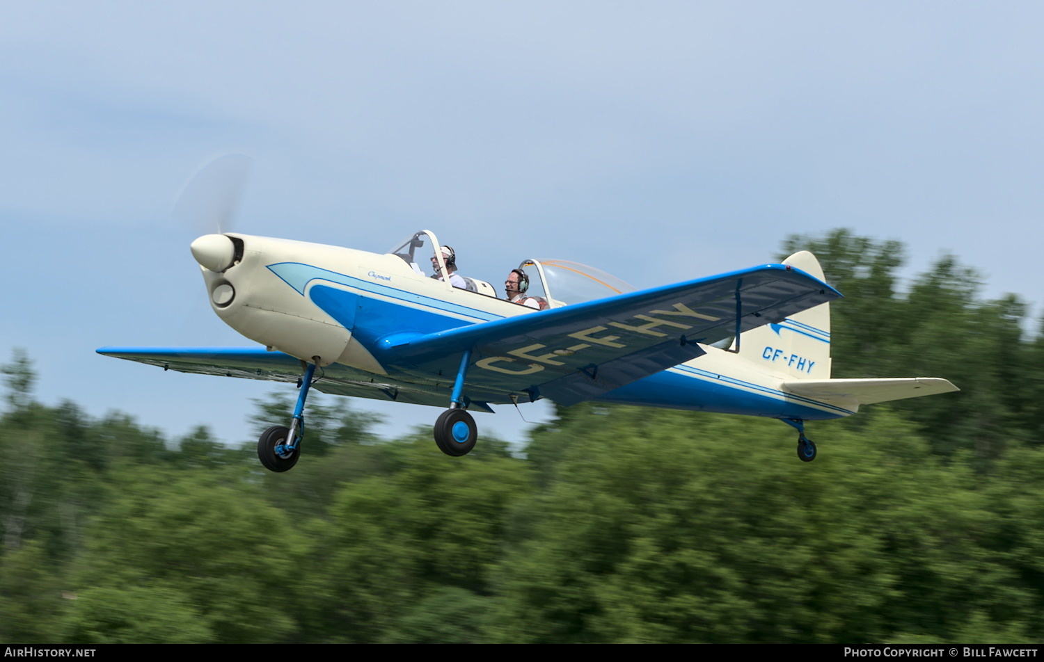 Aircraft Photo of CF-FHY | De Havilland Canada DHC-1B-2 Chipmunk | AirHistory.net #396063