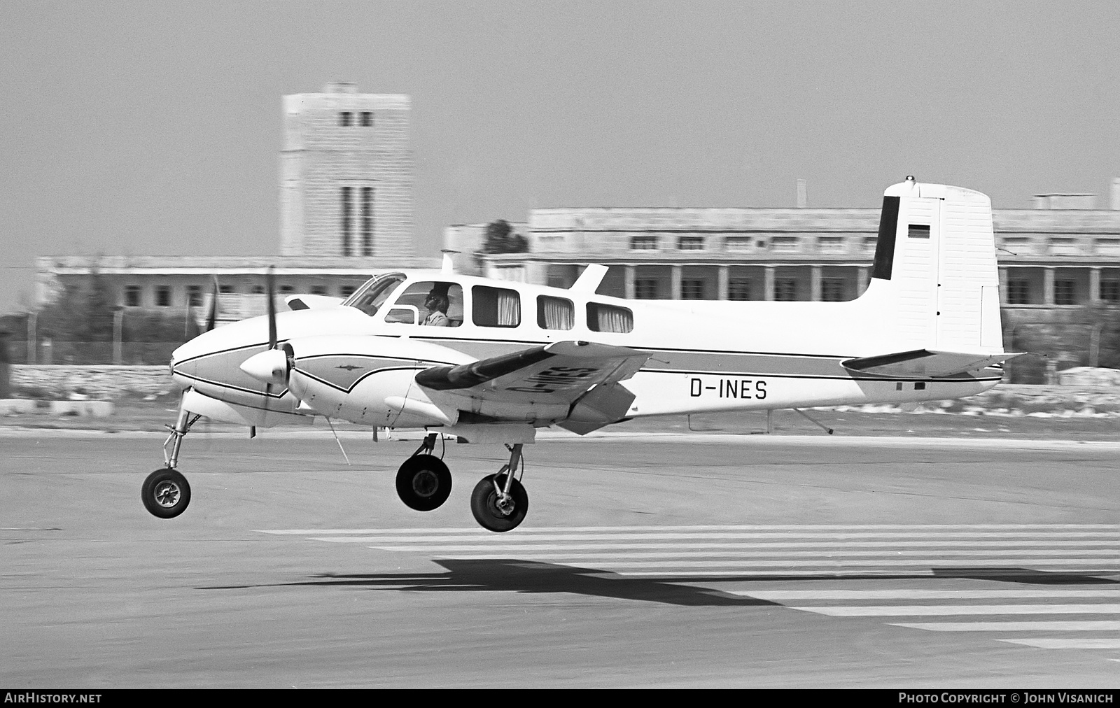 Aircraft Photo of D-INES | Beech J50 Twin Bonanza | AirHistory.net #396076