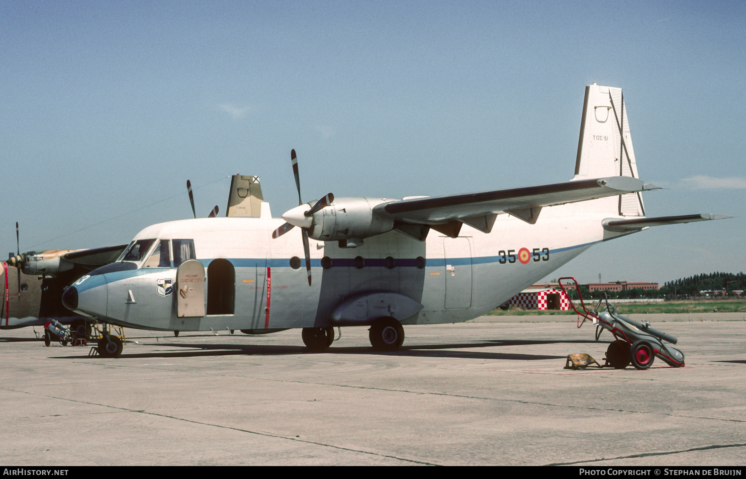 Aircraft Photo of T.12C-61 | CASA C-212-100 Aviocar | Spain - Air Force | AirHistory.net #396079