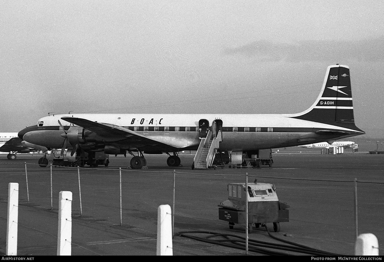 Aircraft Photo of G-AOIH | Douglas DC-7C | BOAC - British Overseas Airways Corporation | AirHistory.net #396083