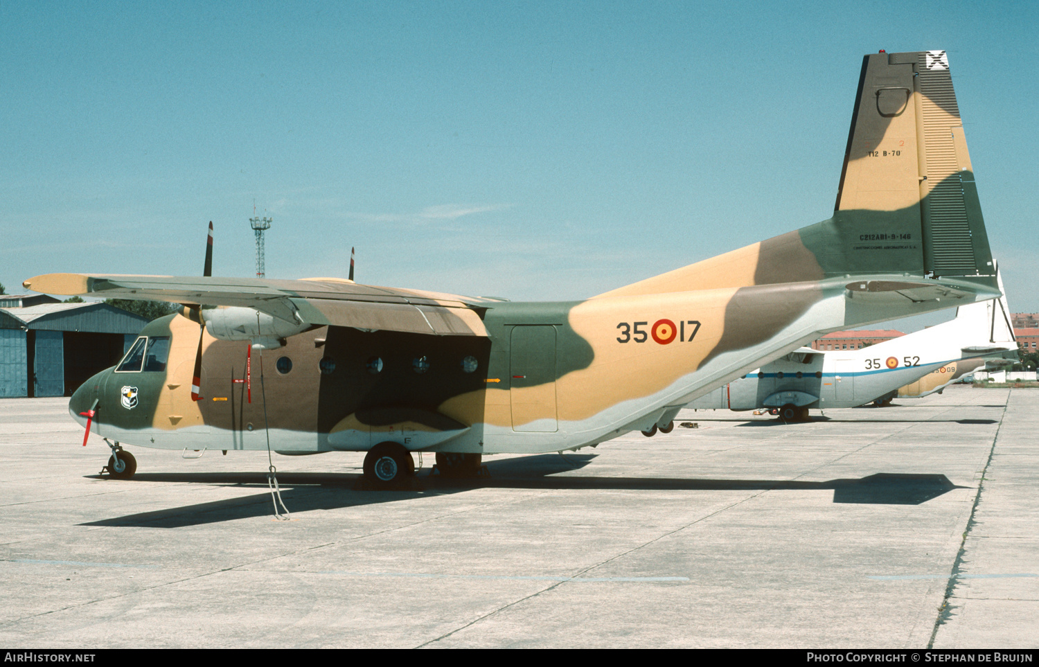Aircraft Photo of T.12B-70 | CASA C-212-100 Aviocar | Spain - Air Force | AirHistory.net #396086