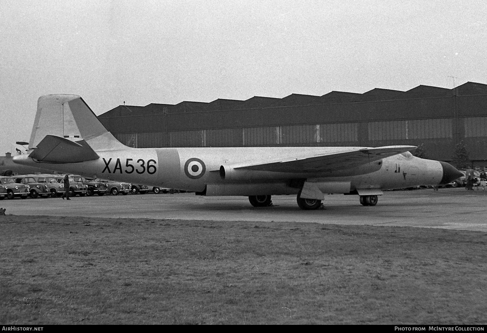 Aircraft Photo of XA536 | English Electric Canberra T.19 | UK - Air Force | AirHistory.net #396088
