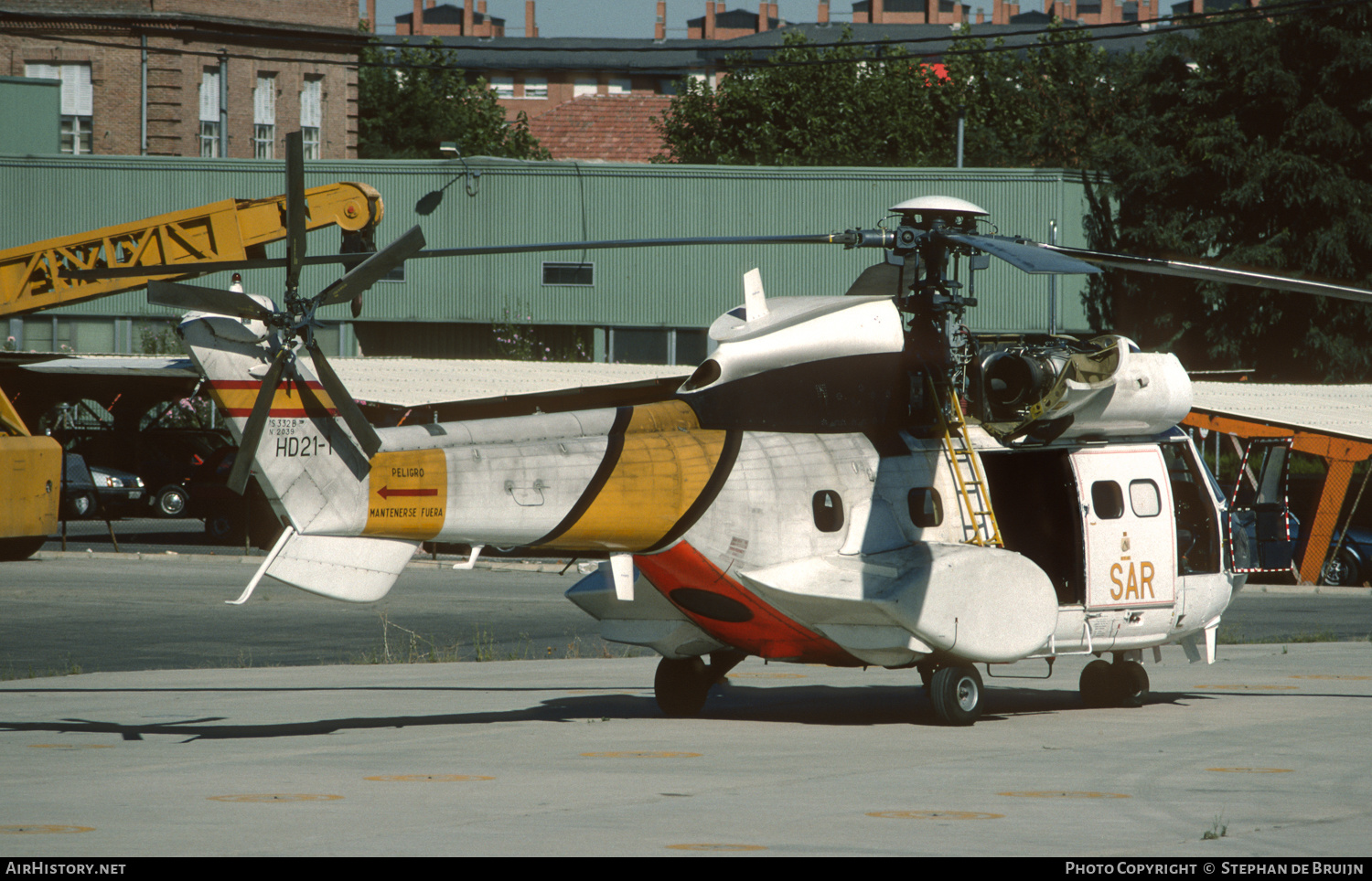 Aircraft Photo of HD.21-1 | Aerospatiale AS-332B Super Puma | Spain - Air Force | AirHistory.net #396098