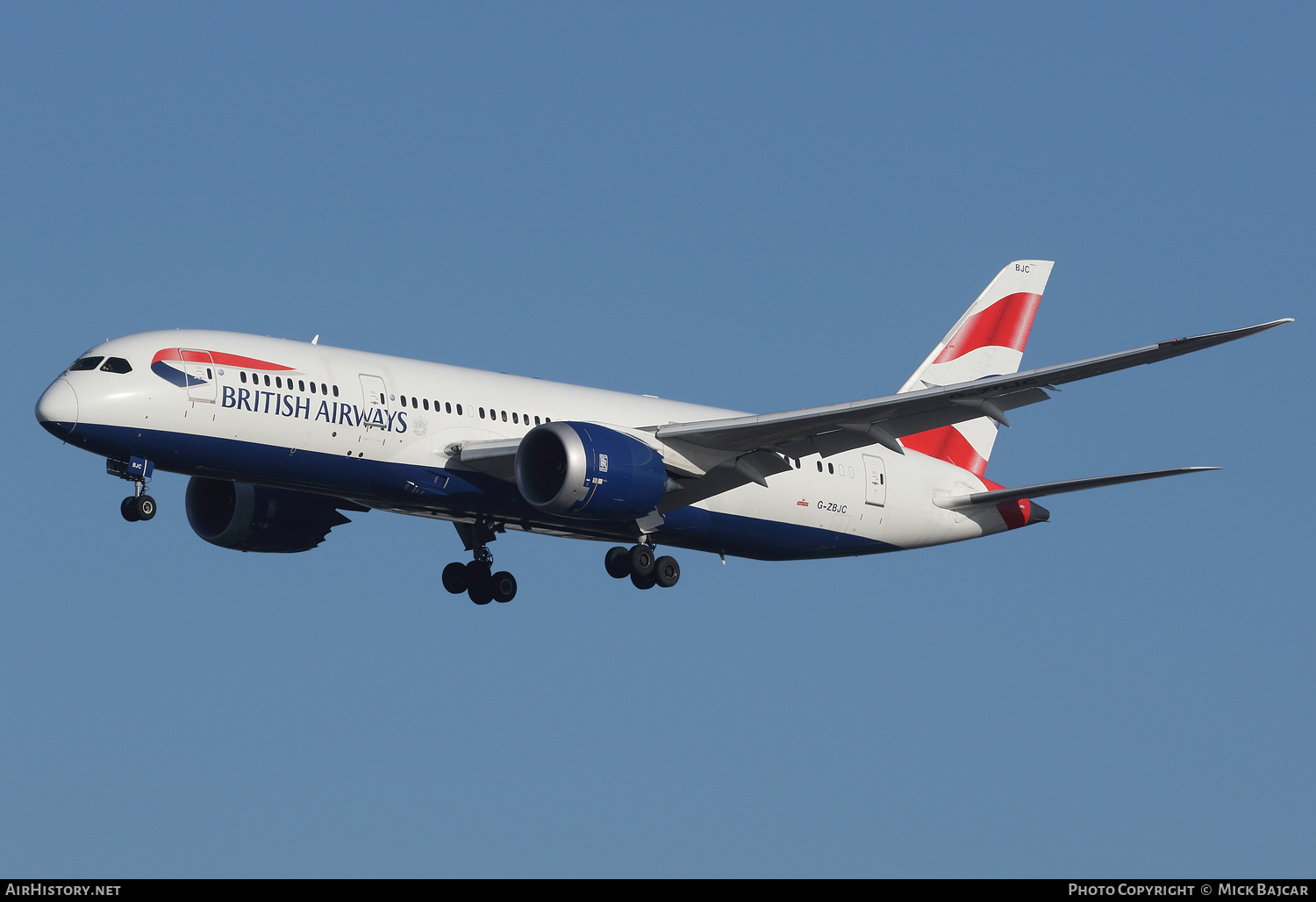 Aircraft Photo of G-ZBJC | Boeing 787-8 Dreamliner | British Airways | AirHistory.net #396107