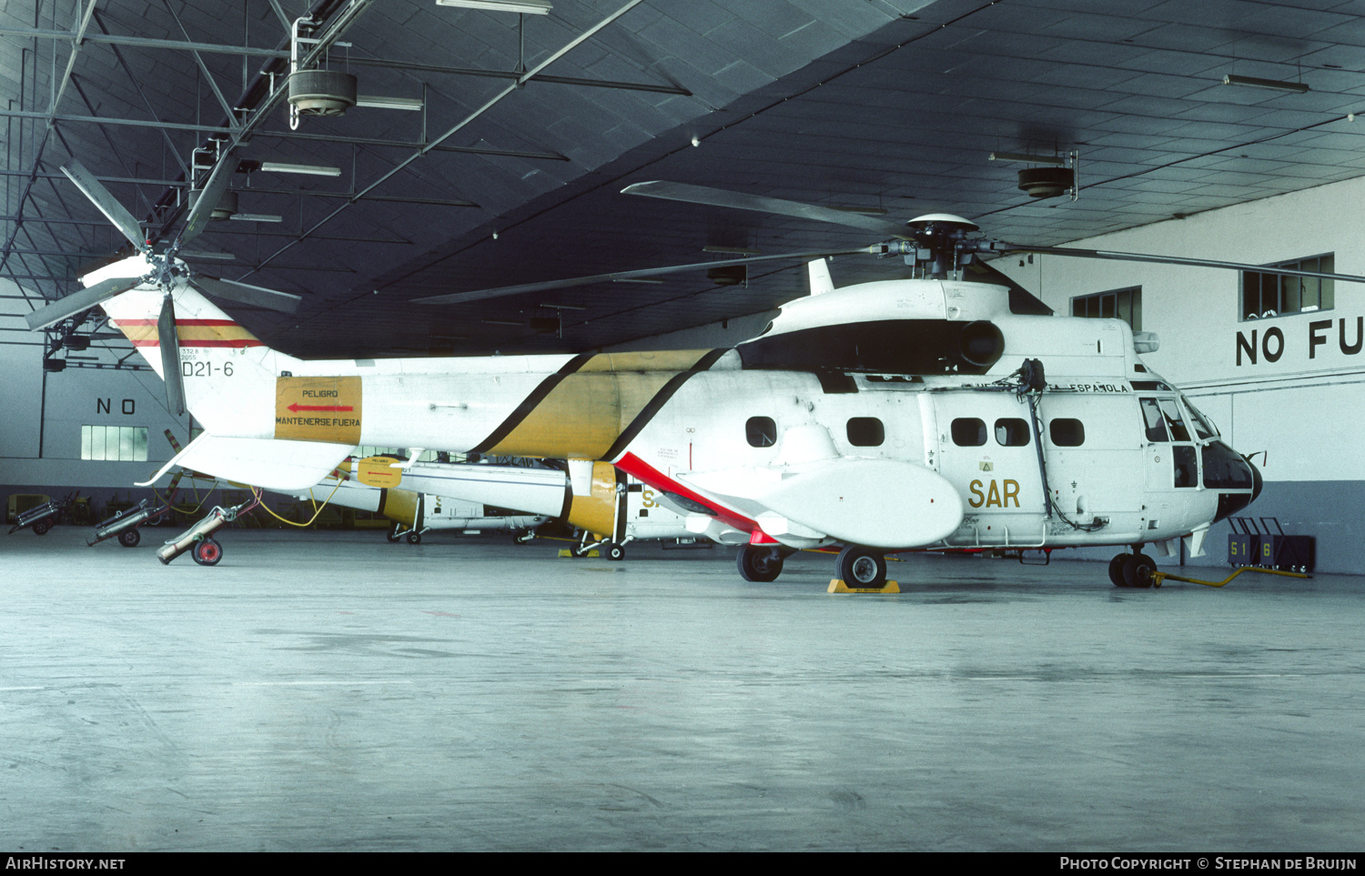 Aircraft Photo of HD.21-6 | Aerospatiale AS-332B Super Puma | Spain - Air Force | AirHistory.net #396120