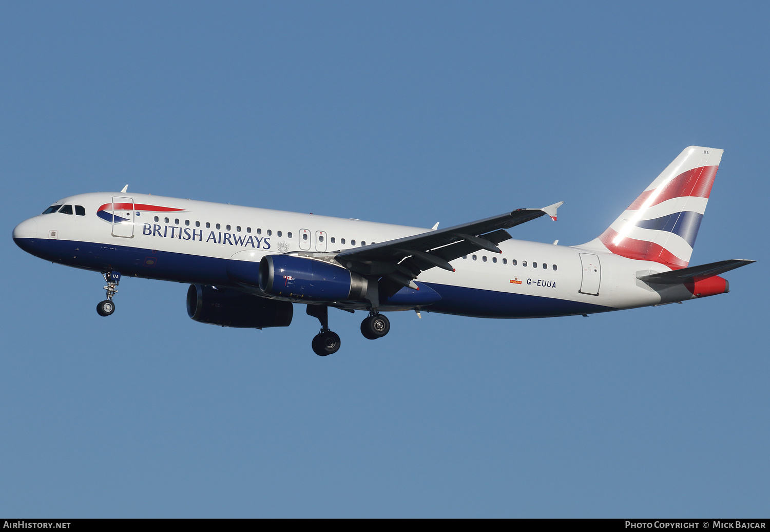 Aircraft Photo of G-EUUA | Airbus A320-232 | British Airways | AirHistory.net #396126