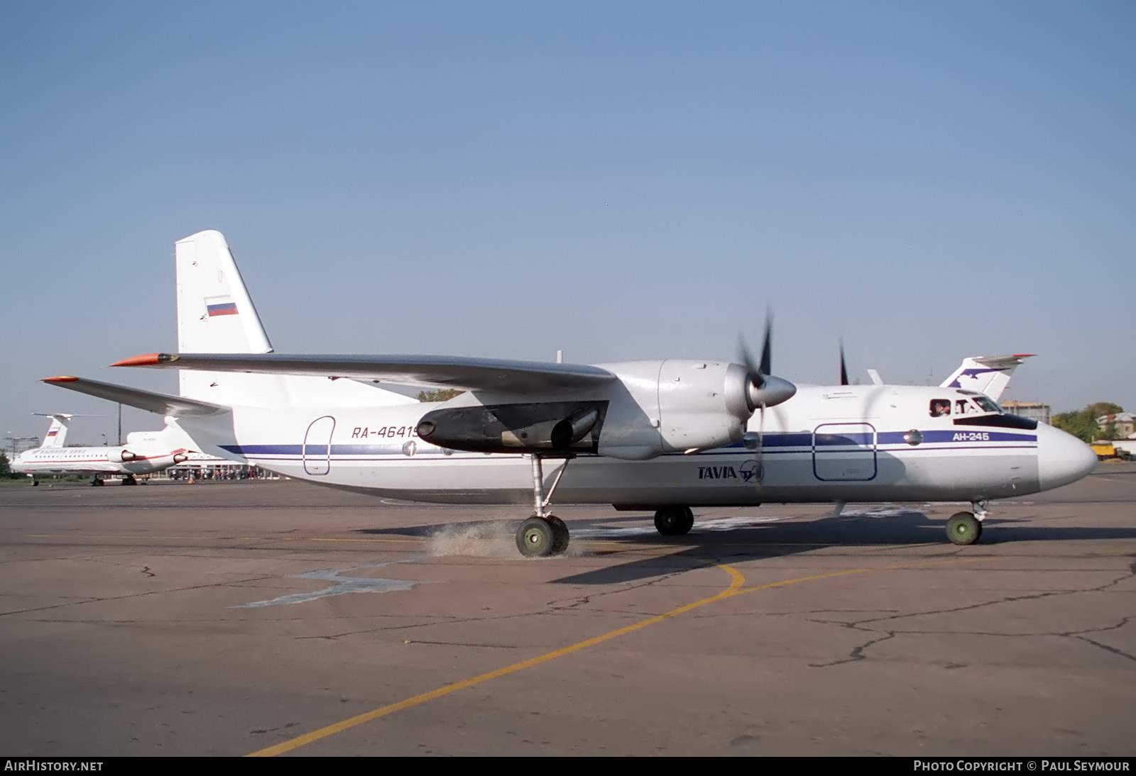 Aircraft Photo of RA-46419 | Antonov An-24B | Tavia | AirHistory.net #396131