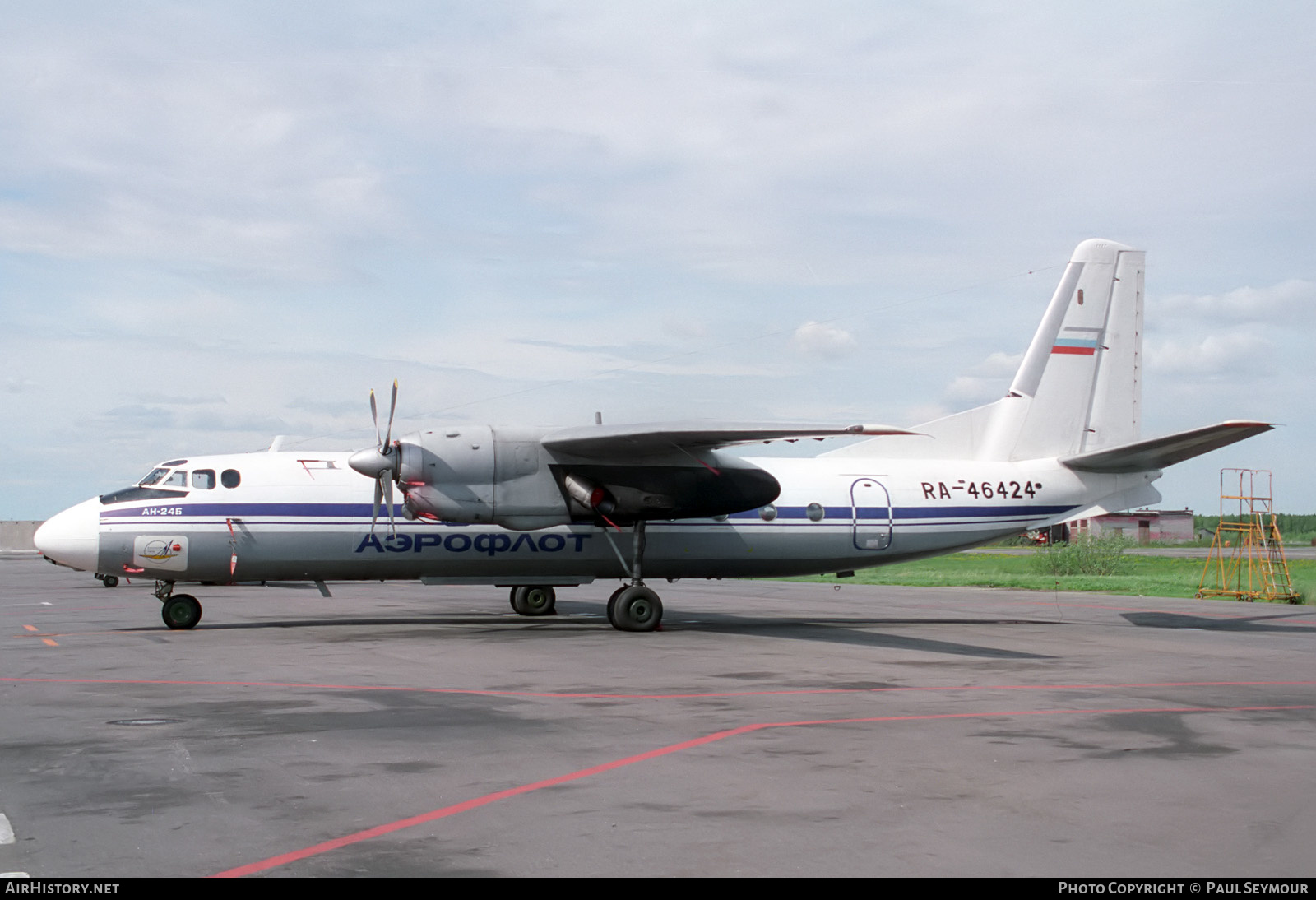 Aircraft Photo of RA-46424 | Antonov An-24B | Aeroflot | AirHistory.net #396137
