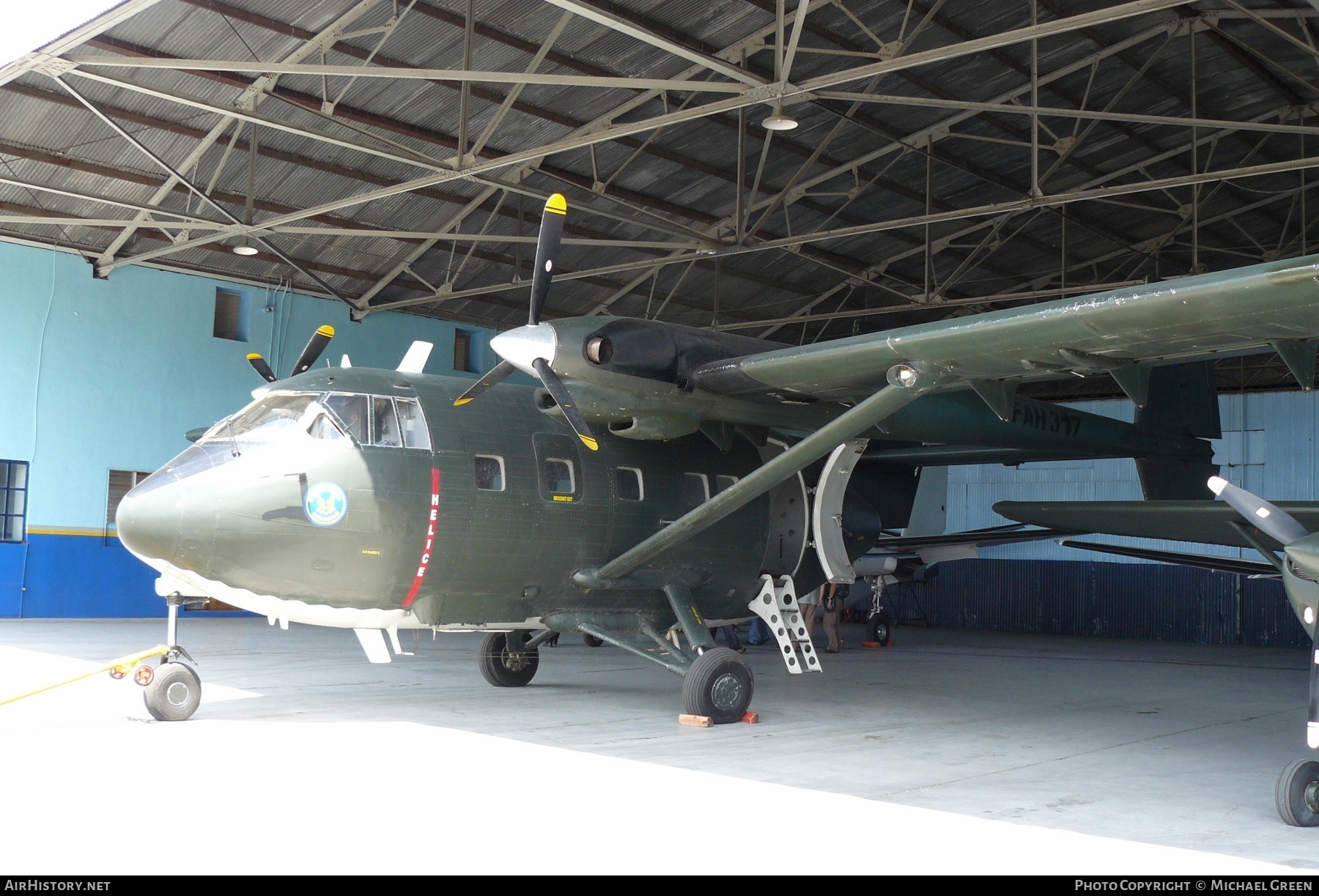 Aircraft Photo of FAH317 | Israel Aircraft Industries IAI-201 Arava | Honduras - Air Force | AirHistory.net #396139