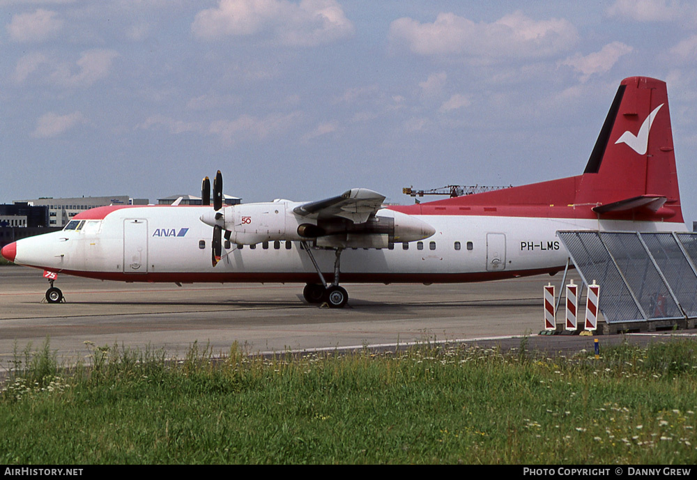 Aircraft Photo of PH-LMS | Fokker 50 | All Nippon Airways - ANA | AirHistory.net #396147