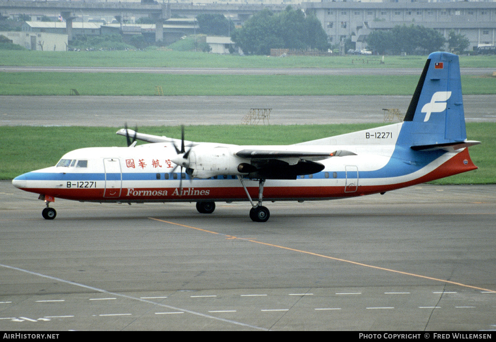 Aircraft Photo of B-12271 | Fokker 50 | Formosa Airlines | AirHistory.net #396150