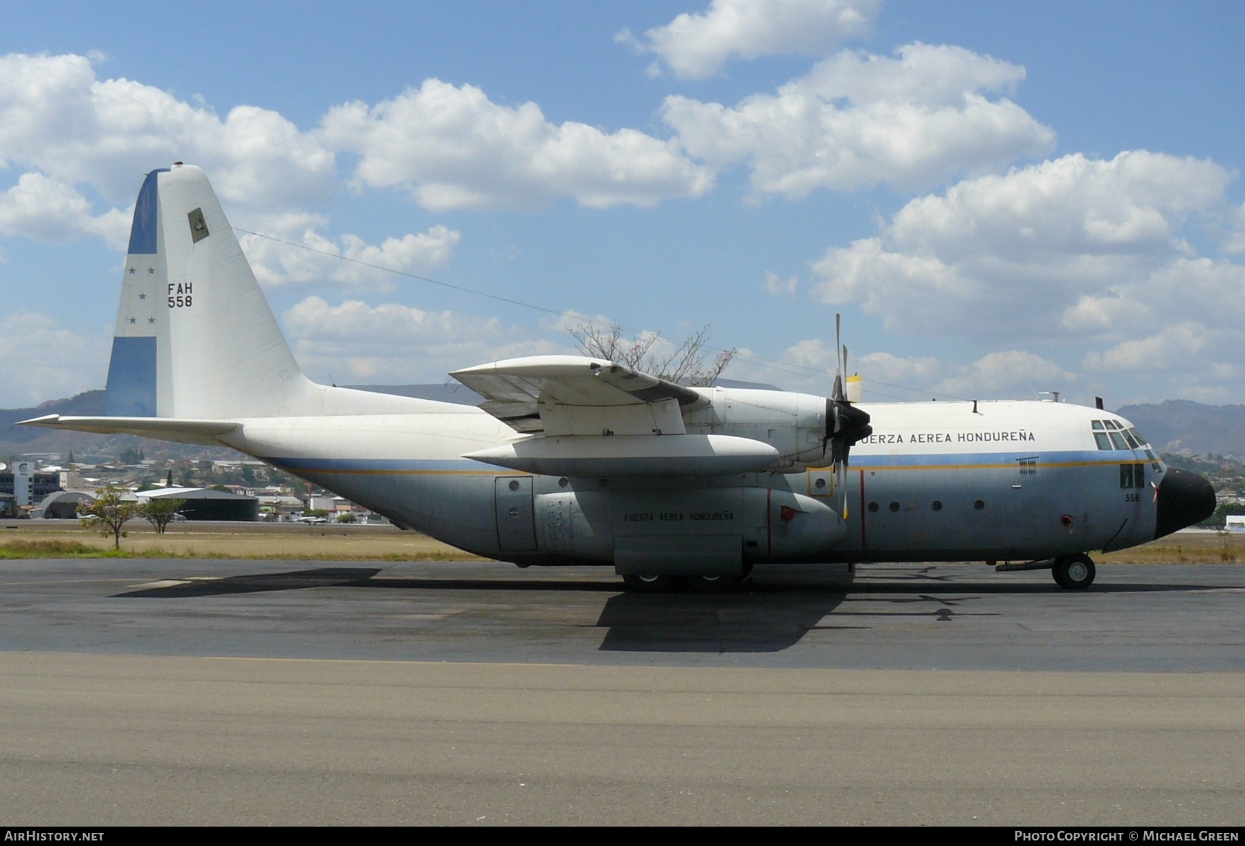 Aircraft Photo of FAH558 | Lockheed C-130A Hercules (L-182) | Honduras - Air Force | AirHistory.net #396154