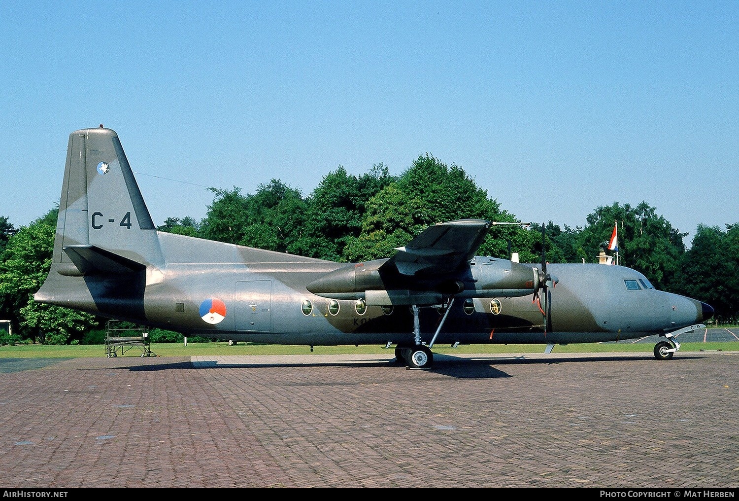 Aircraft Photo of C-4 | Fokker F27-300M Troopship | Netherlands - Air Force | AirHistory.net #396159