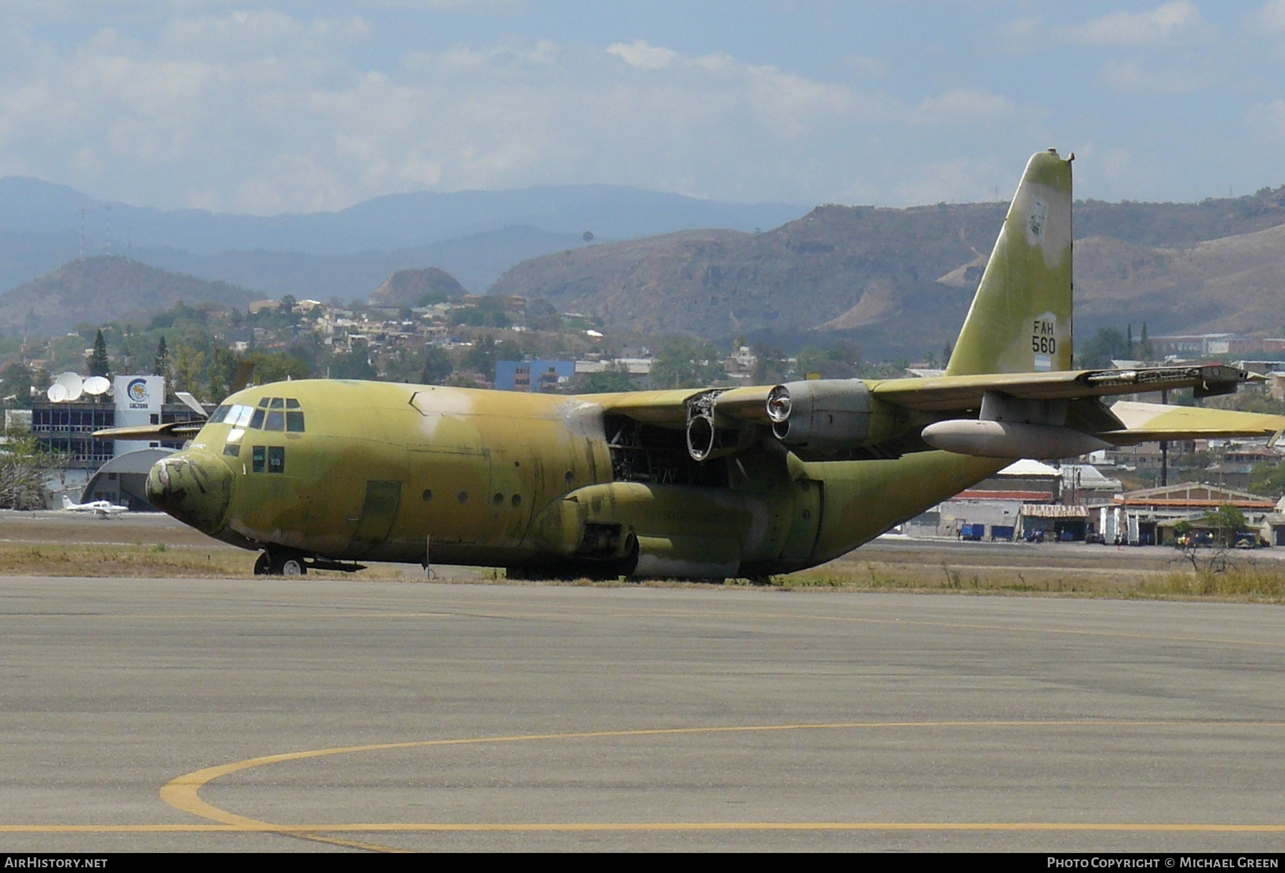 Aircraft Photo of FAH560 | Lockheed C-130A Hercules (L-182) | Honduras - Air Force | AirHistory.net #396160
