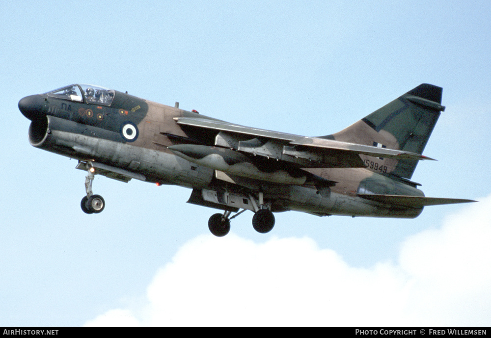 Aircraft Photo of 159949 | Vought A-7H Corsair II | Greece - Air Force | AirHistory.net #396167