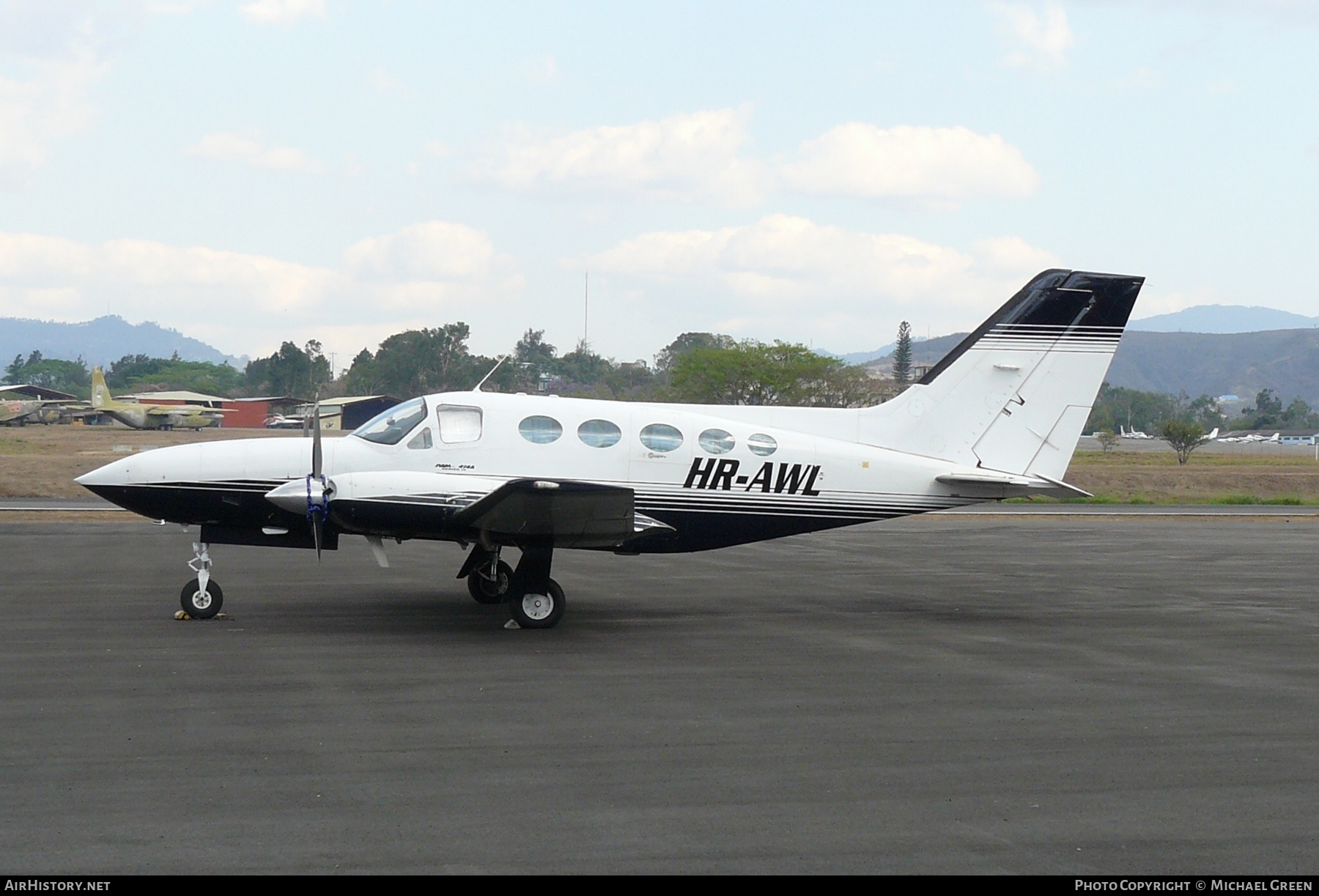 Aircraft Photo of HR-AWL | Cessna 414A Chancellor | AirHistory.net #396178