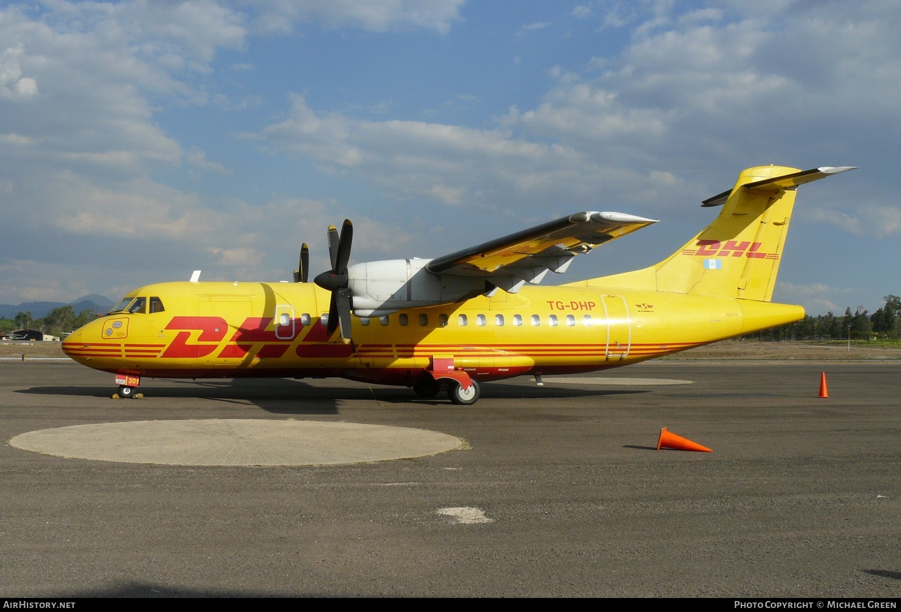 Aircraft Photo of TG-DHP | ATR ATR-42-300/F | DHL International | AirHistory.net #396181
