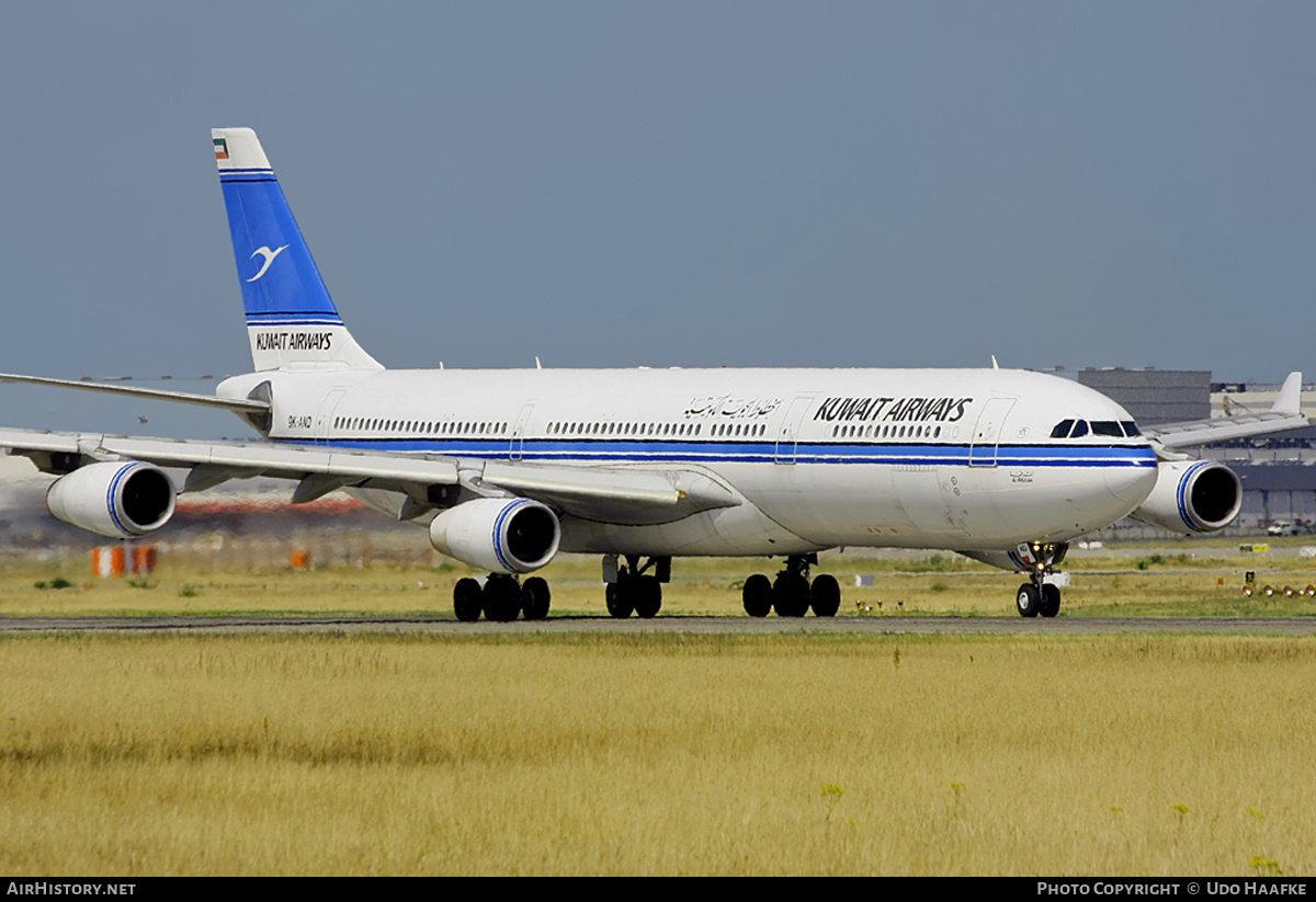 Aircraft Photo of 9K-AND | Airbus A340-313 | Kuwait Airways | AirHistory.net #396186
