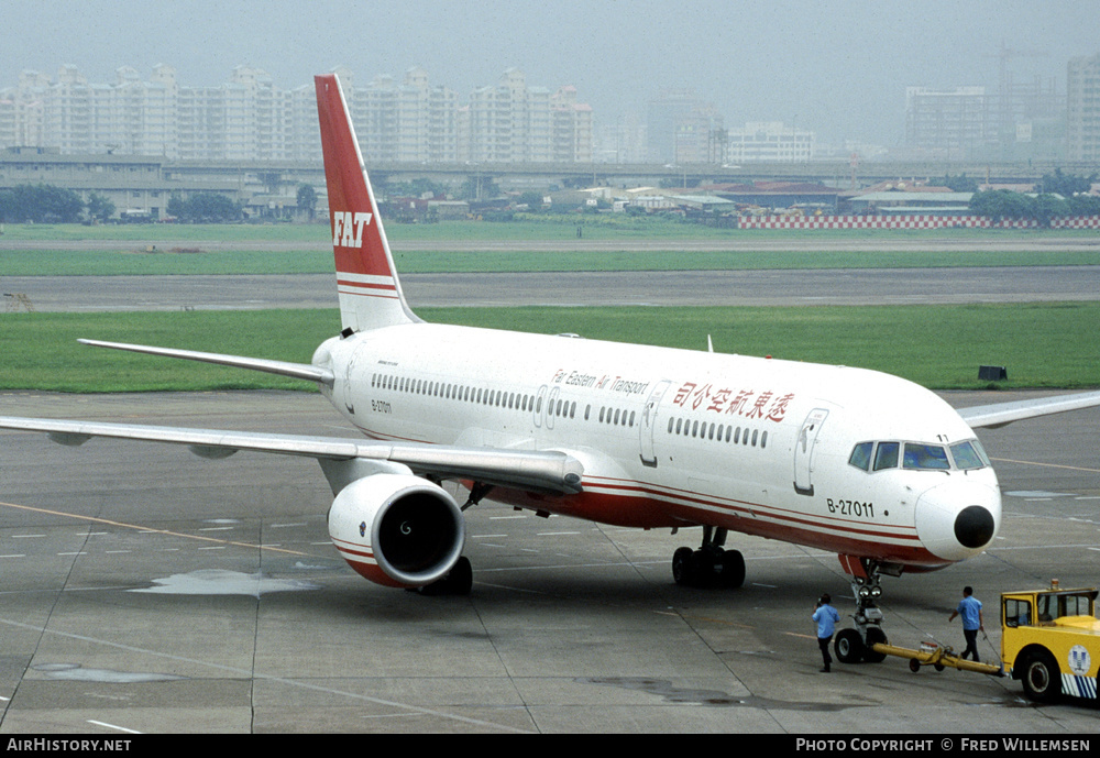 Aircraft Photo of B-27011 | Boeing 757-27A | Far Eastern Air Transport - FAT | AirHistory.net #396188