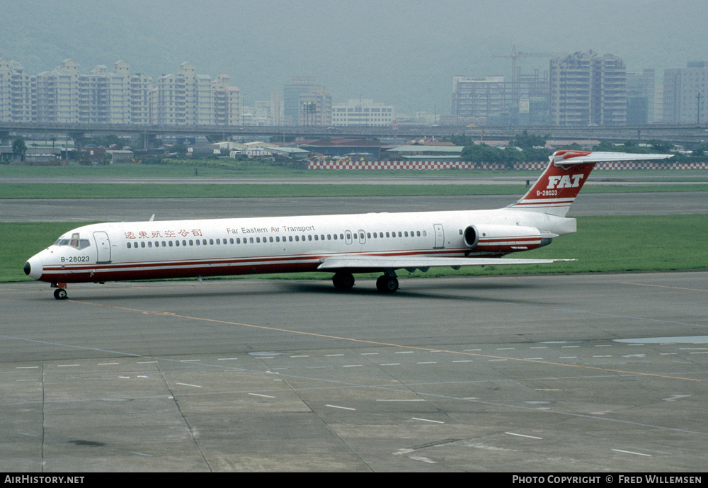 Aircraft Photo of B-28023 | McDonnell Douglas MD-83 (DC-9-83) | Far Eastern Air Transport - FAT | AirHistory.net #396189