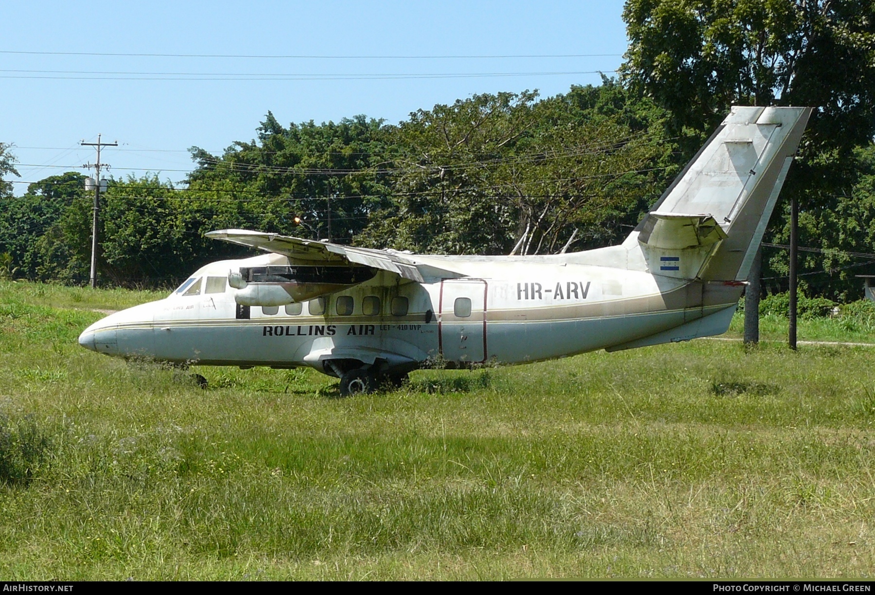 Aircraft Photo of HR-ARV | Let L-410UVP Turbolet | Rollins Air | AirHistory.net #396194