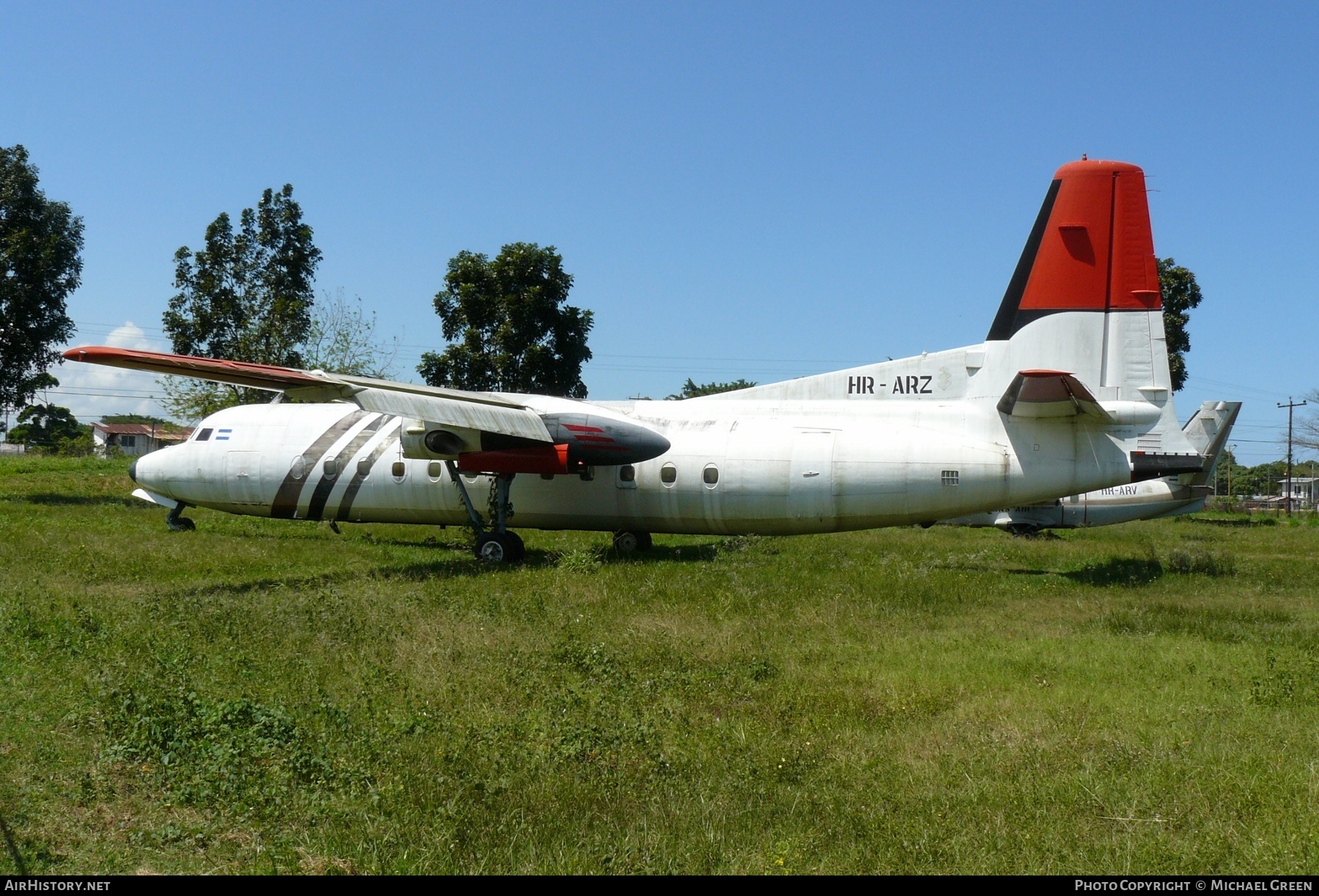 Aircraft Photo of HR-ARZ | Fairchild Hiller FH-227B | Rollins Air | AirHistory.net #396198