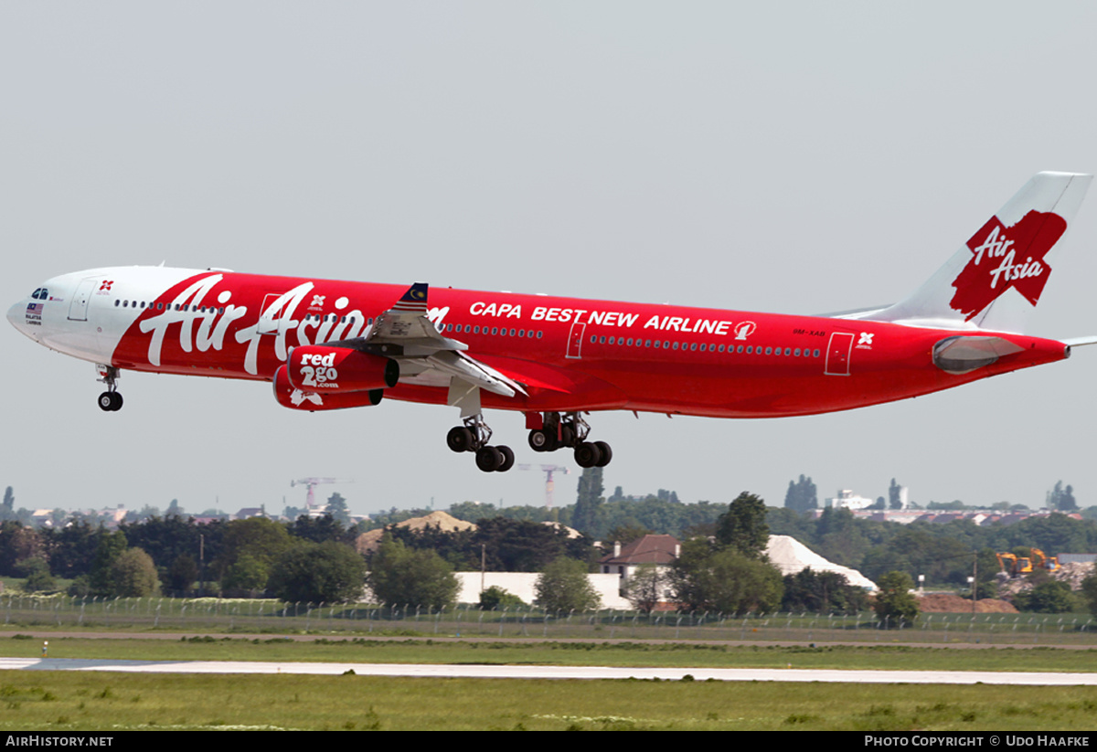 Aircraft Photo of 9M-XAB | Airbus A340-313 | AirAsia X | AirHistory.net #396203