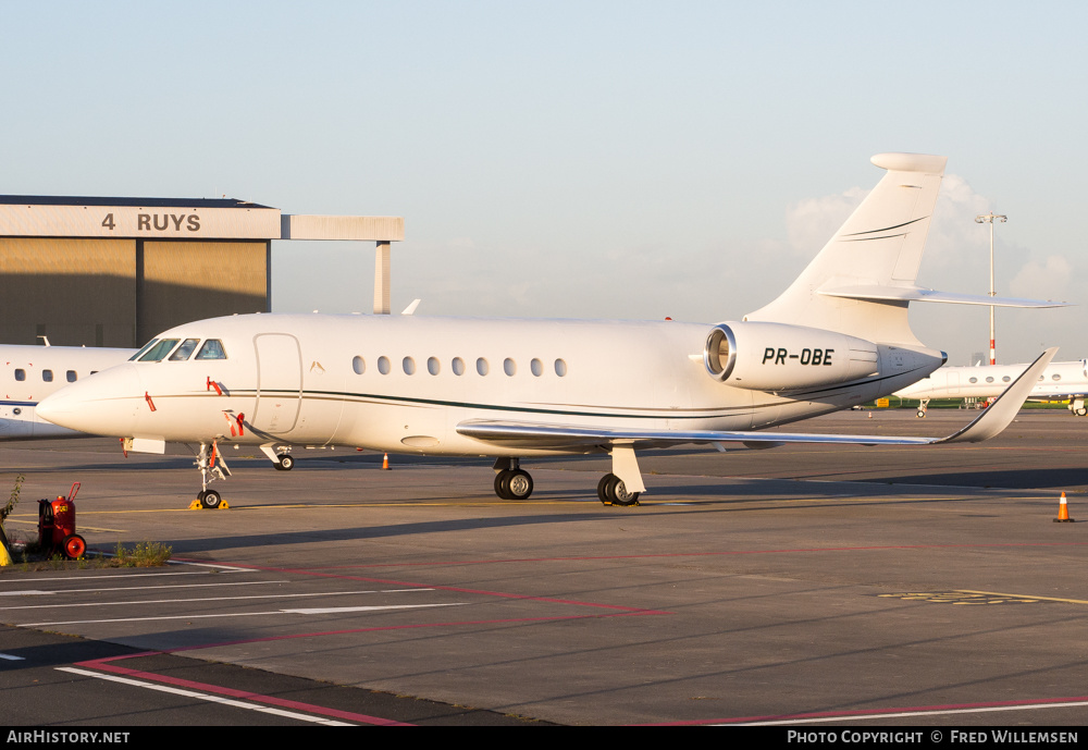 Aircraft Photo of PR-OBE | Dassault Falcon 2000LX | AirHistory.net #396206