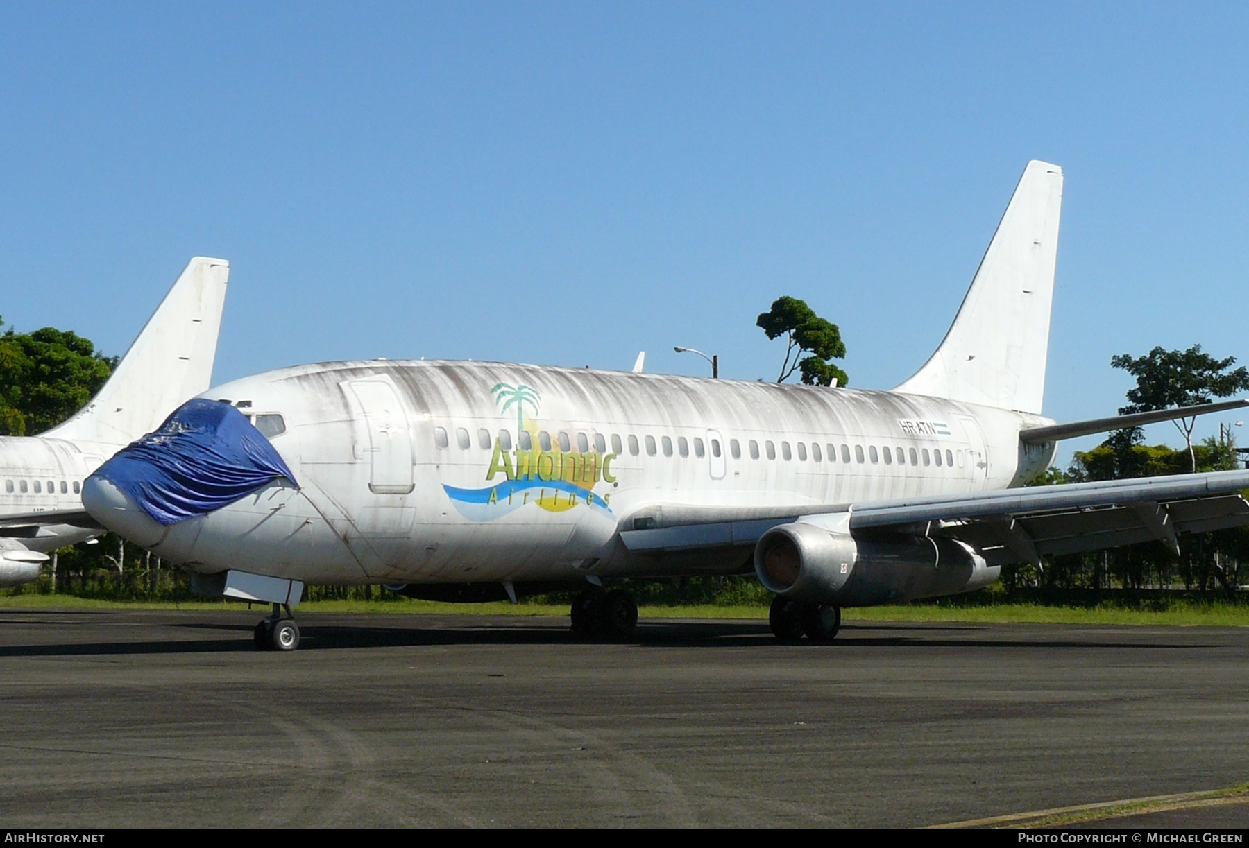 Aircraft Photo of HR-ATN | Boeing 737-2Y5/Adv | Atlantic Airlines de Honduras | AirHistory.net #396209
