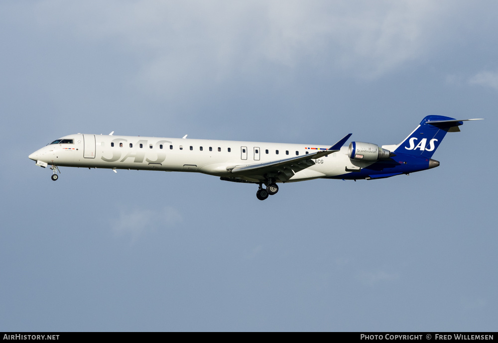 Aircraft Photo of ES-ACG | Bombardier CRJ-900LR (CL-600-2D24) | Scandinavian Airlines - SAS | AirHistory.net #396214
