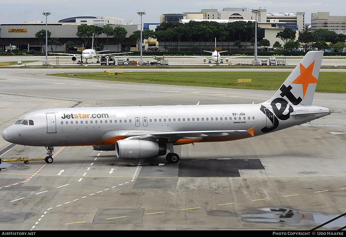 Aircraft Photo of 9V-JSA | Airbus A320-232 | Jetstar Airways | AirHistory.net #396215