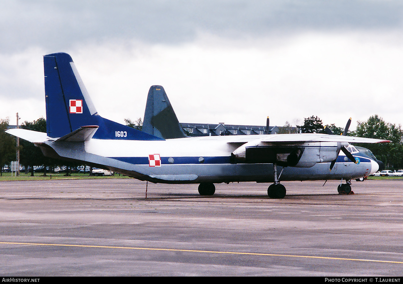 Aircraft Photo of 1603 | Antonov An-26 | Poland - Air Force | AirHistory.net #396225