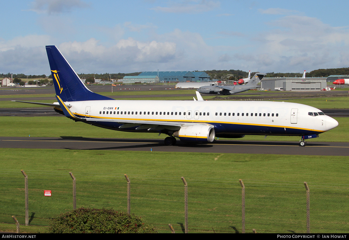 Aircraft Photo of EI-DAN | Boeing 737-8AS | Ryanair | AirHistory.net #396227