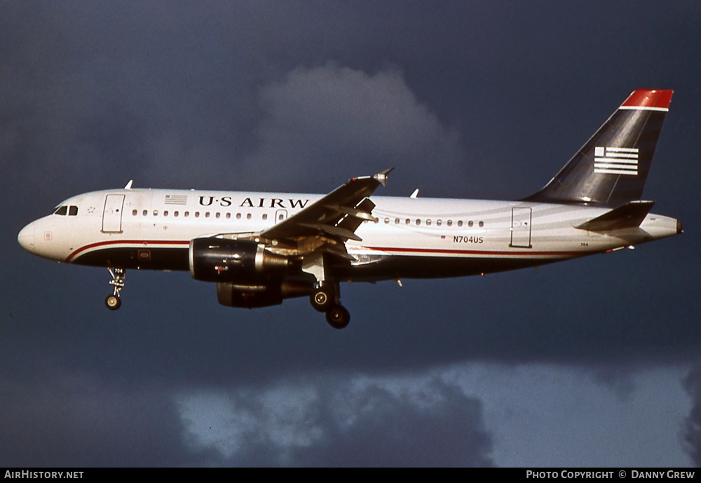 Aircraft Photo of N704US | Airbus A319-112 | US Airways | AirHistory.net #396235
