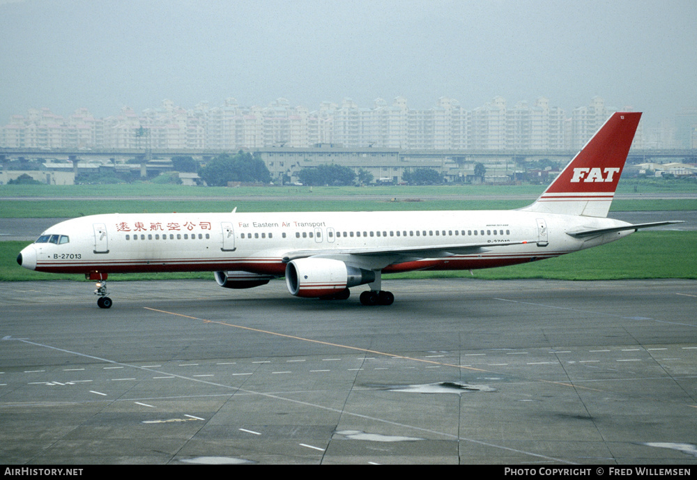Aircraft Photo of B-27013 | Boeing 757-27A | Far Eastern Air Transport - FAT | AirHistory.net #396236