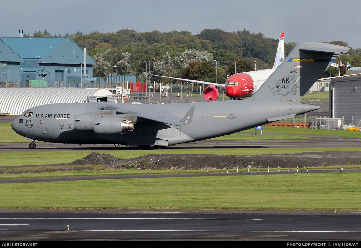 Aircraft Photo of 00-0171 / 00171 | Boeing C-17A Globemaster III | USA - Air Force | AirHistory.net #396240