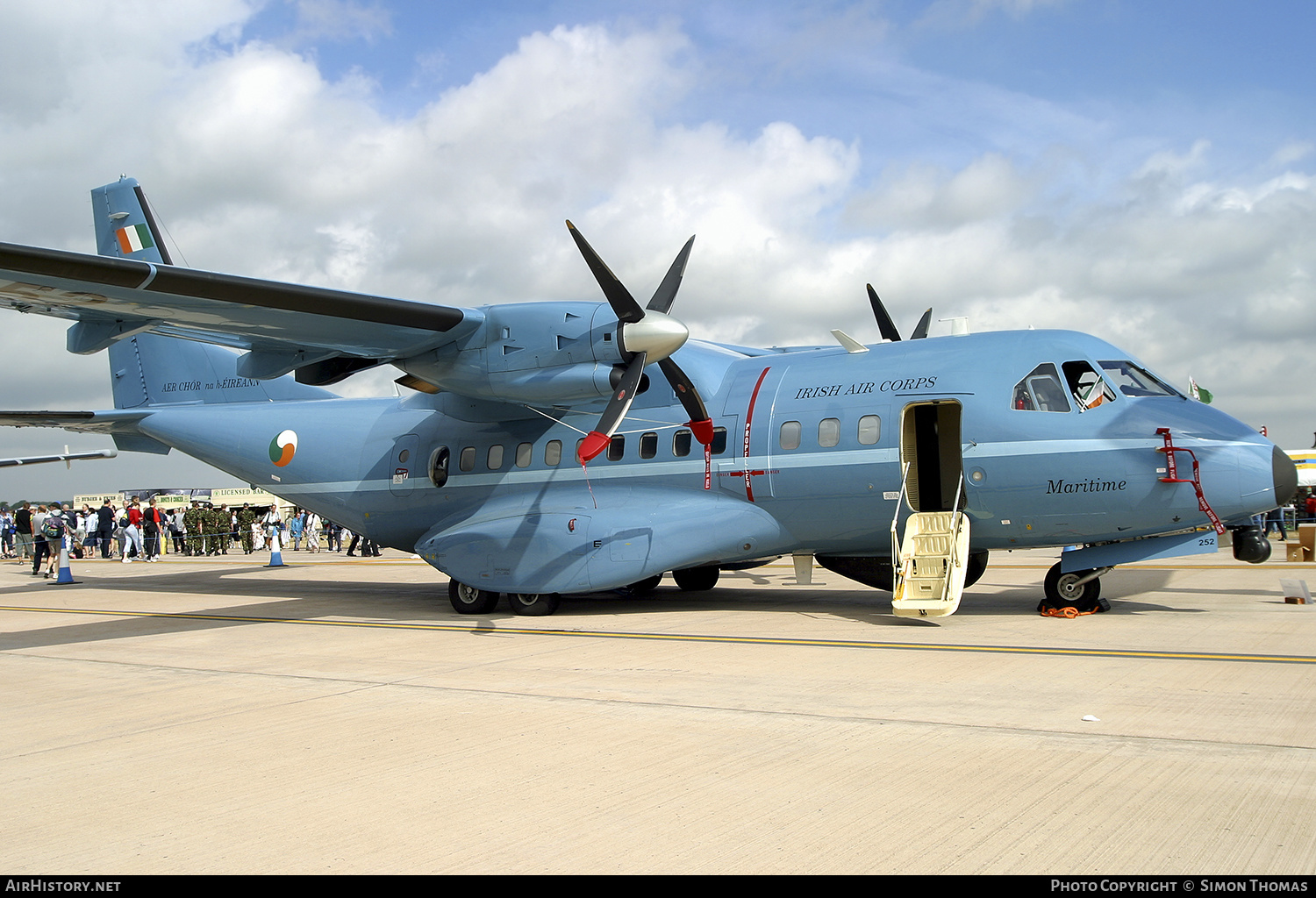 Aircraft Photo of 252 | CASA/IPTN CN235M-100 MPA | Ireland - Air Force | AirHistory.net #396268