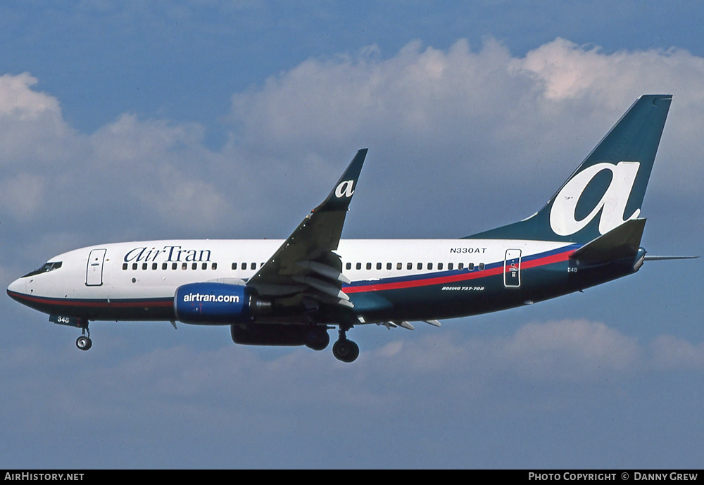 Aircraft Photo of N330AT | Boeing 737-7BD | AirTran | AirHistory.net #396276