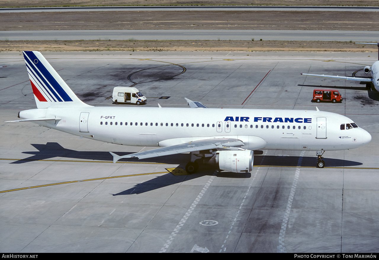 Aircraft Photo of F-GFKT | Airbus A320-211 | Air France | AirHistory.net #396289