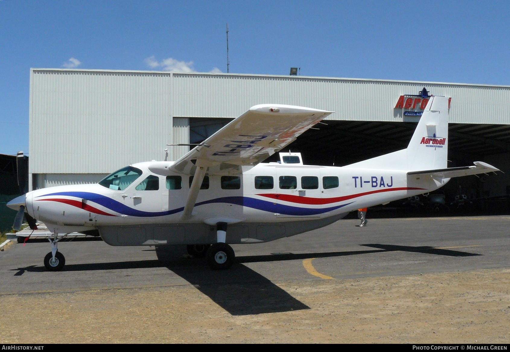 Aircraft Photo of TI-BAJ | Cessna 208B Grand Caravan | Aerobell Air Charter | AirHistory.net #396308
