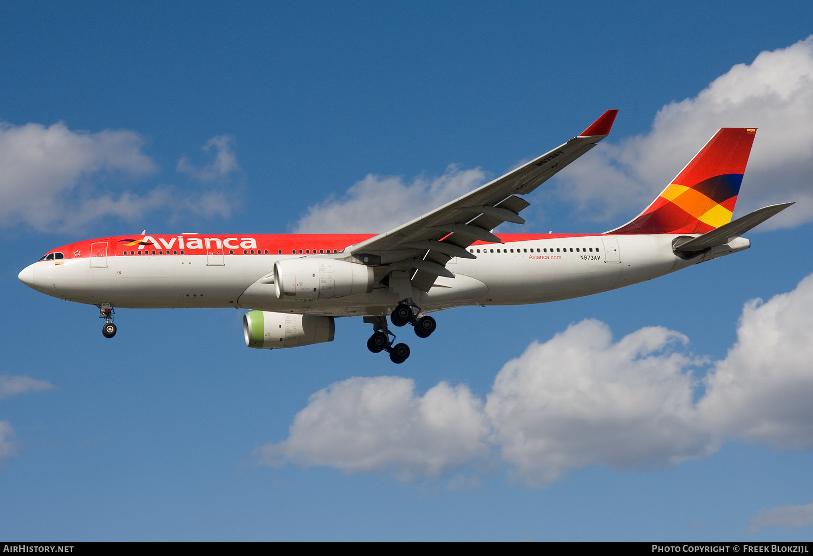 Aircraft Photo of N973AV | Airbus A330-243 | Avianca | AirHistory.net #396310