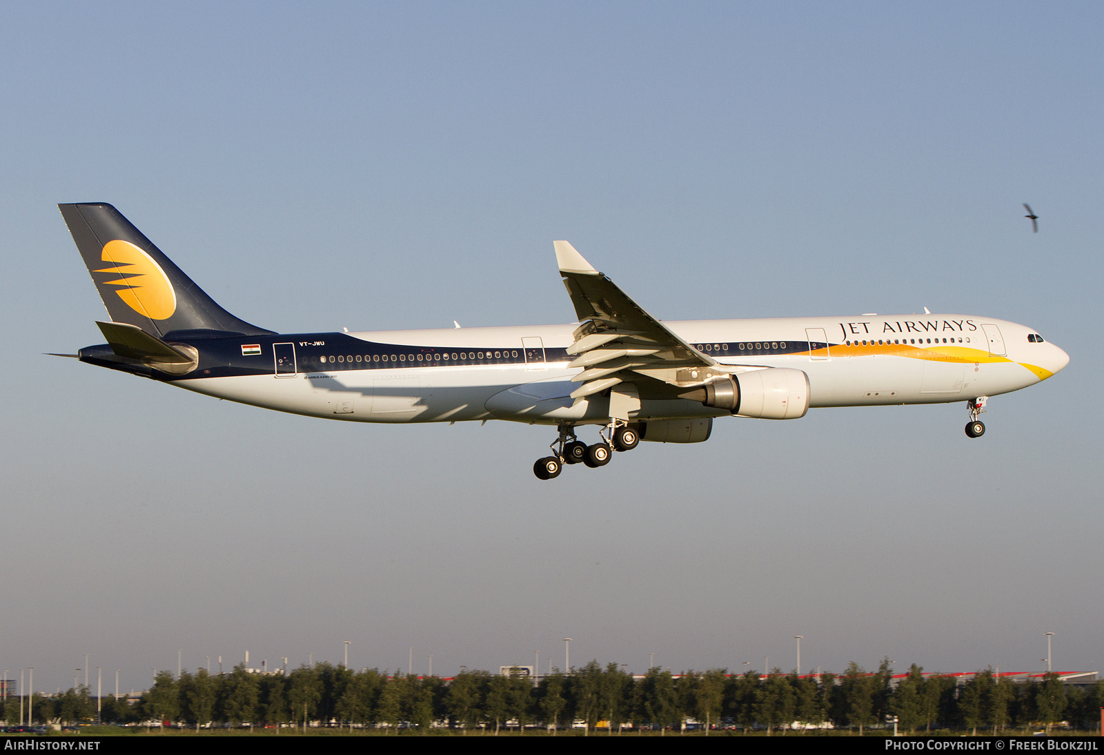 Aircraft Photo of VT-JWU | Airbus A330-302 | Jet Airways | AirHistory.net #396313