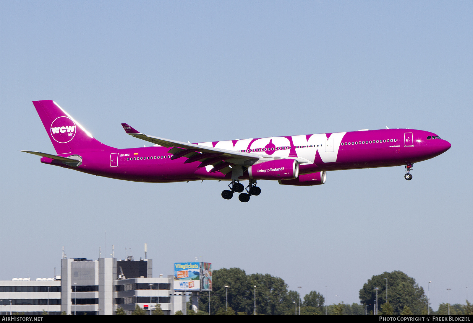 Aircraft Photo of EC-MIO | Airbus A330-343E | WOW Air | AirHistory.net #396324