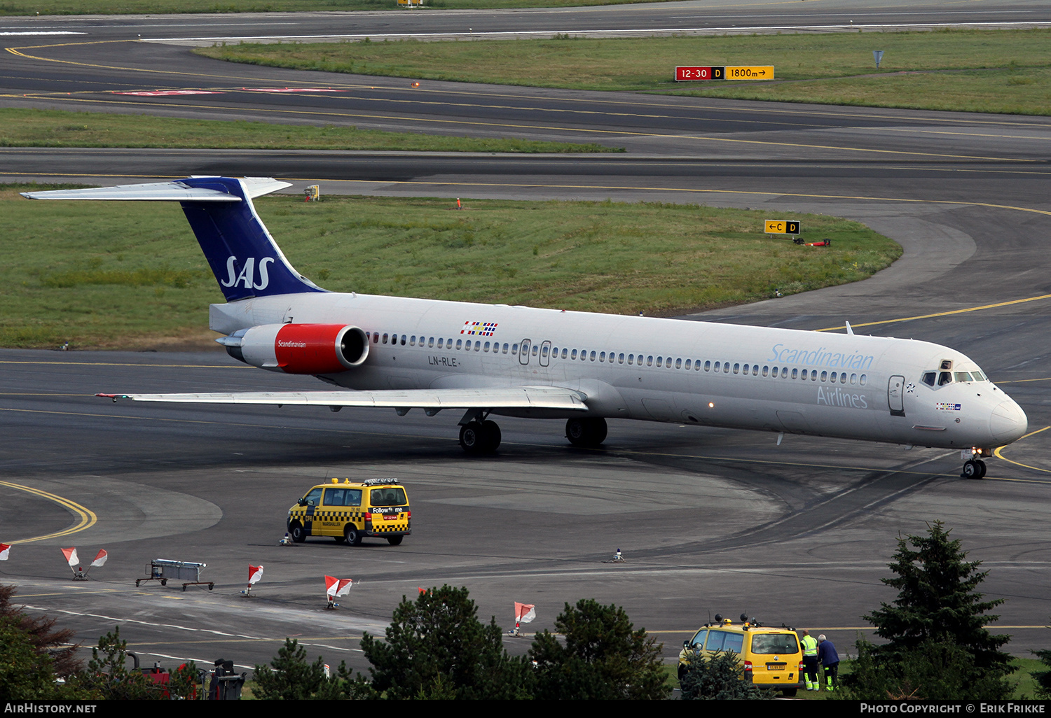 Aircraft Photo of LN-RLE | McDonnell Douglas MD-82 (DC-9-82) | Scandinavian Airlines - SAS | AirHistory.net #396329