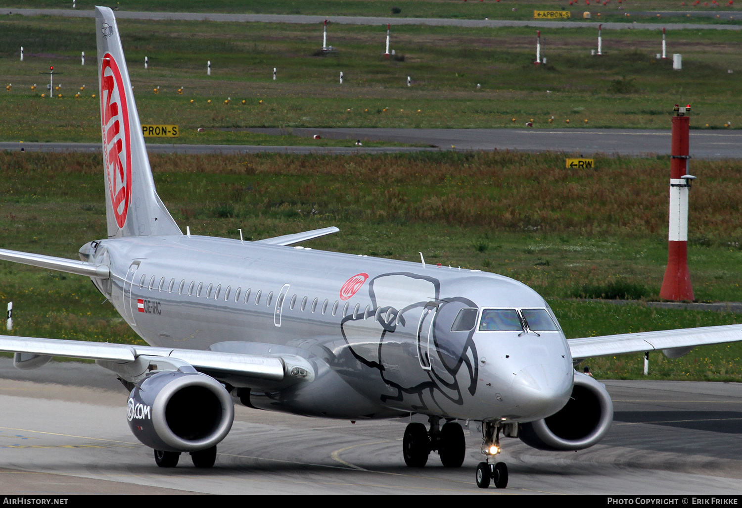 Aircraft Photo of OE-IHC | Embraer 190LR (ERJ-190-100LR) | Niki | AirHistory.net #396338